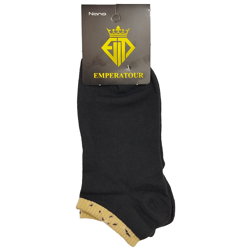 جوراب مچی زنانه مشکی عمده A8128