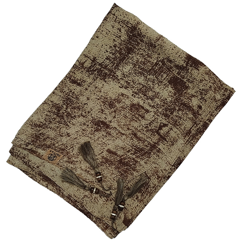 شال برشکا طرح آبرنگی A6098