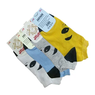 جوراب مچی زنانه تا به تا طرح پاندا(مدل EA15-7)